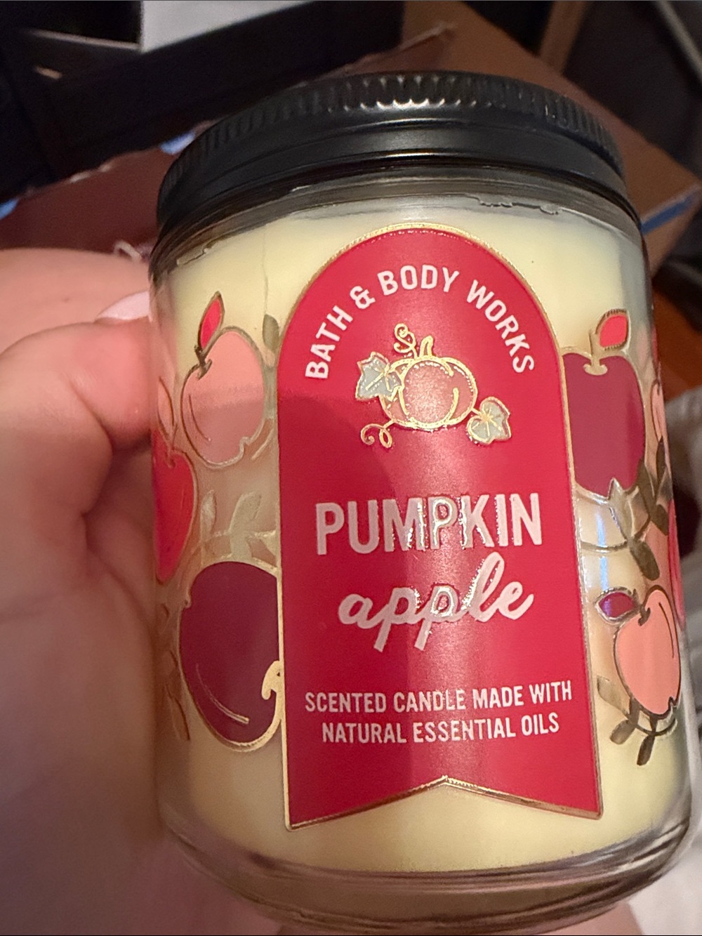 Bath & Body Works Pumpkin Apple Candle